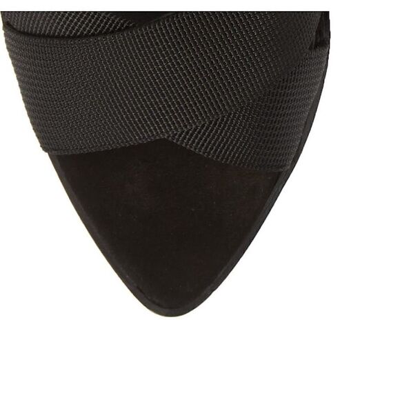 Alias Mae Soli Canvas Heeled Black Sandals - Picture 7 of 12